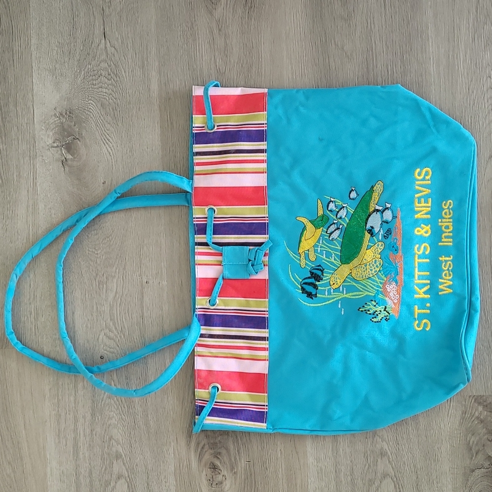ST. Kitts and Nevis West Indies Beach Bag